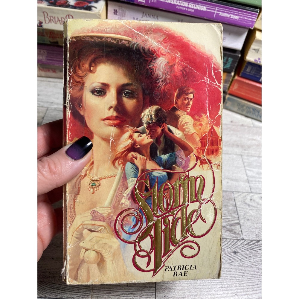 Storm Tide by Patricia Rae Zebra Books Historical Romance Paperback Novel 1983